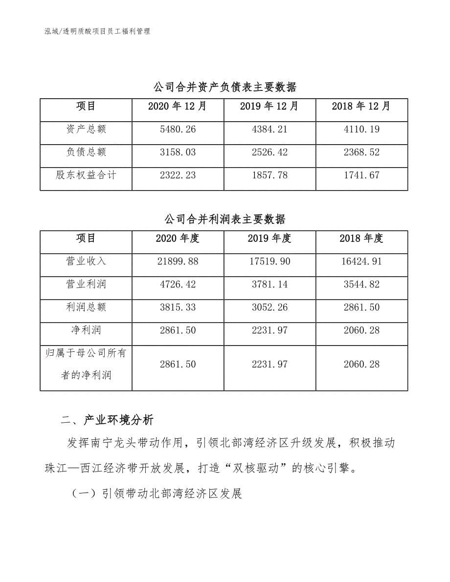 透明质酸项目员工福利管理【范文】_第5页