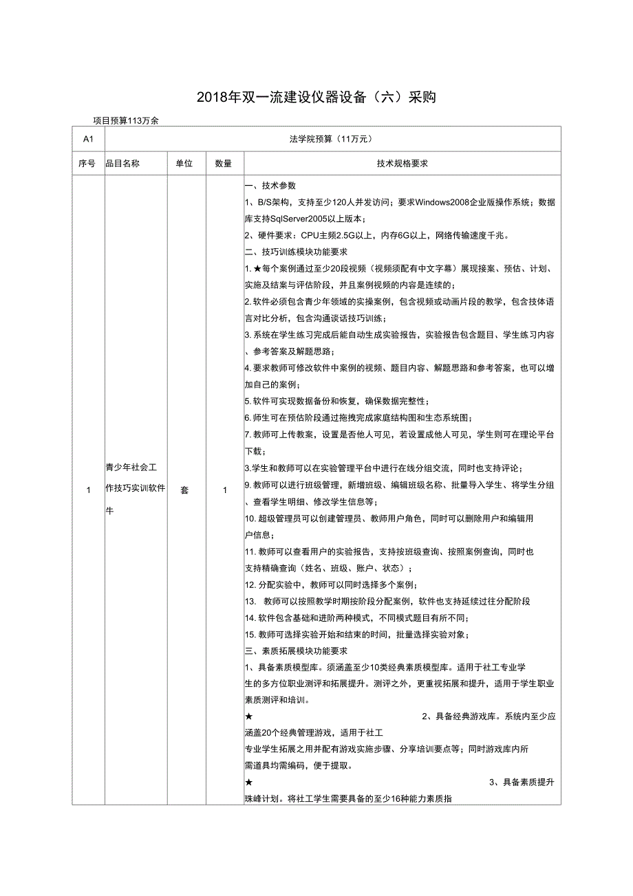 2018年双一流建设仪器设备采购_第1页