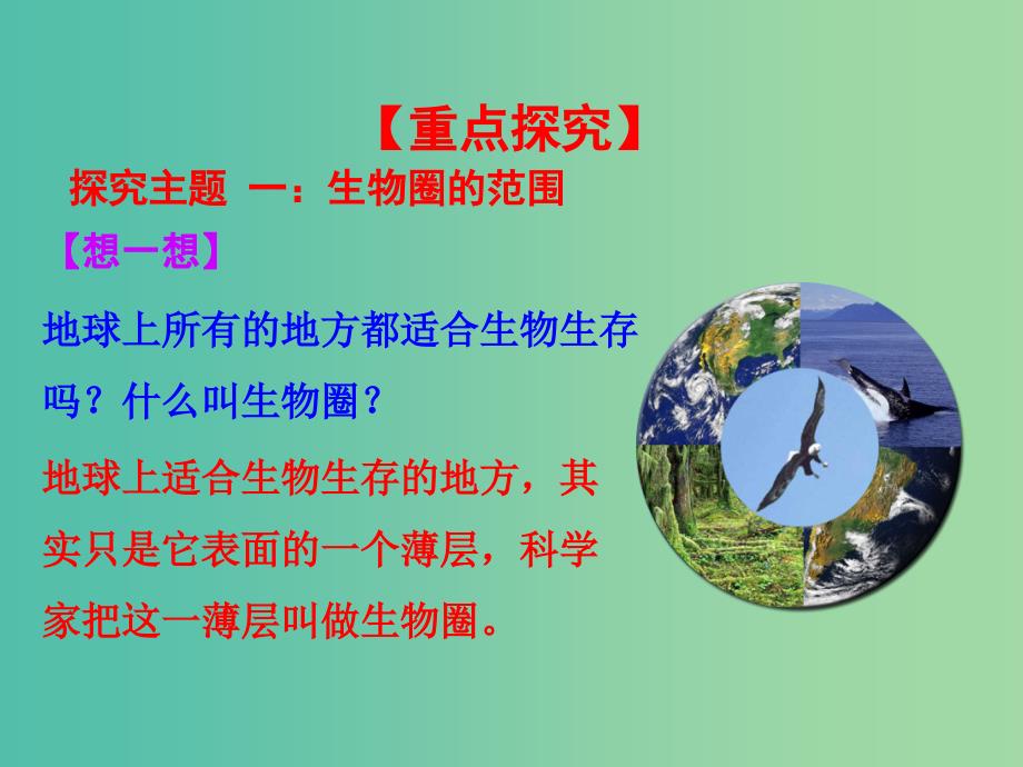 七年级生物上册 1.2.3 生物圈是最大的生态系统教学课件 新人教版.ppt_第4页