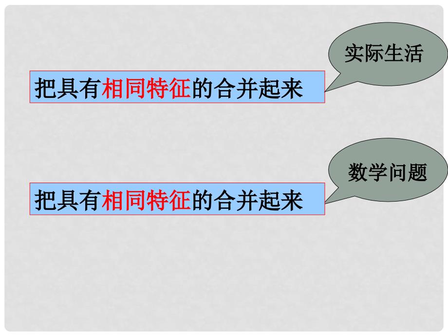 浙江省温州市平阳县鳌江镇第三中学七年级数学上册《4.5合并同类项》课件 浙教版_第2页