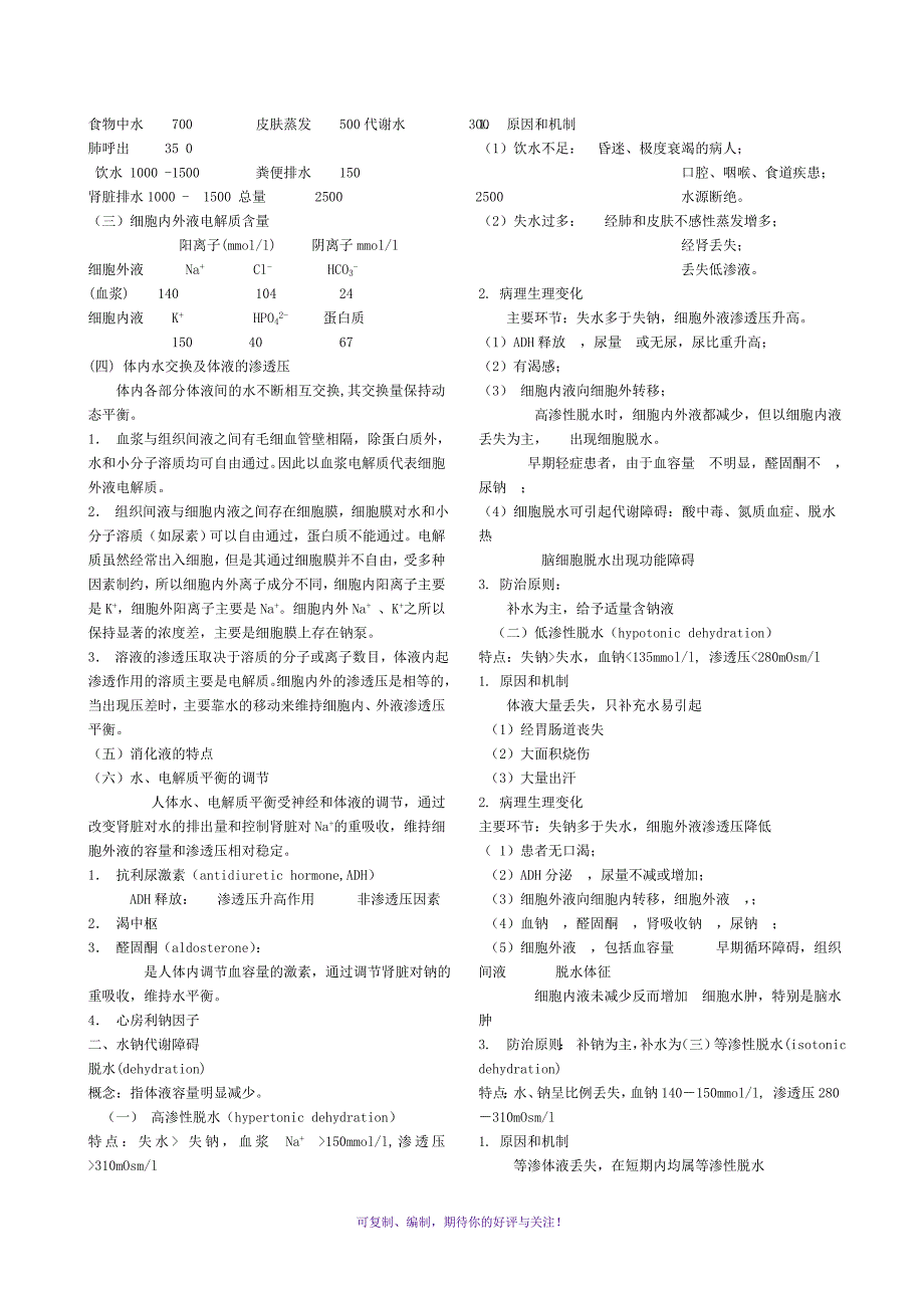 生命科学论坛病理生理学笔记Word版_第3页