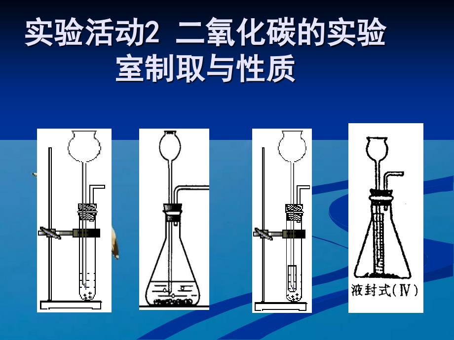 人教版九年级化学上册第六单元实验活动2二氧化碳的实验室制取与性质ppt课件_第1页