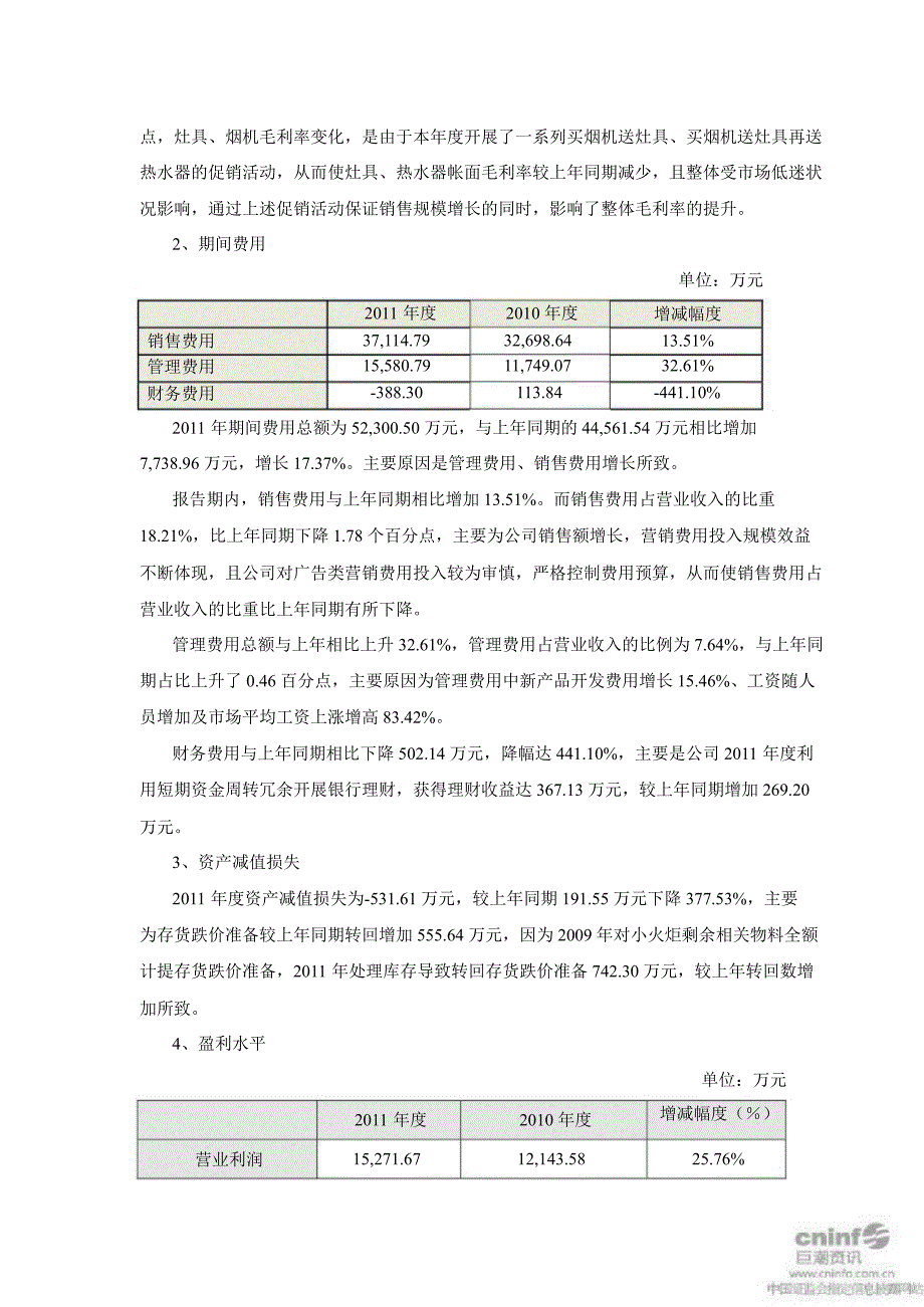 华帝股份公司财务决算报告_第4页