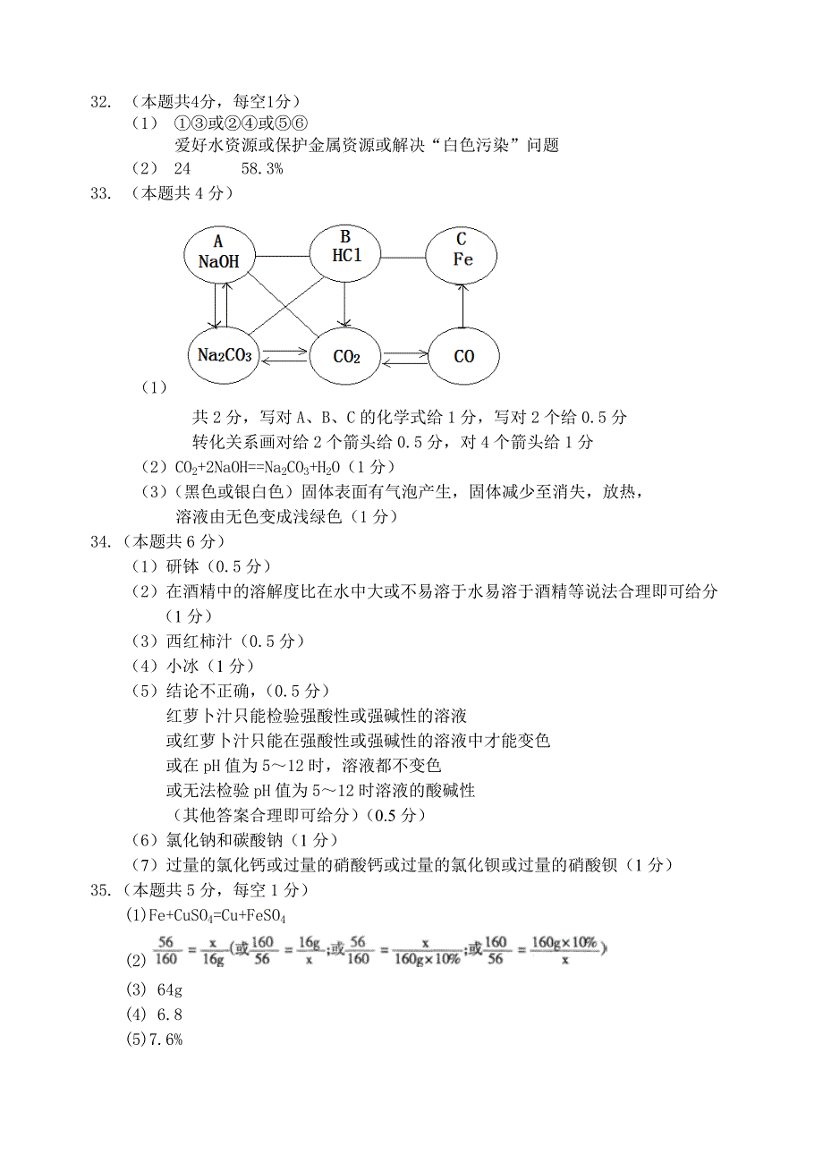 2016-4-5（道外）一模拟答案_第2页