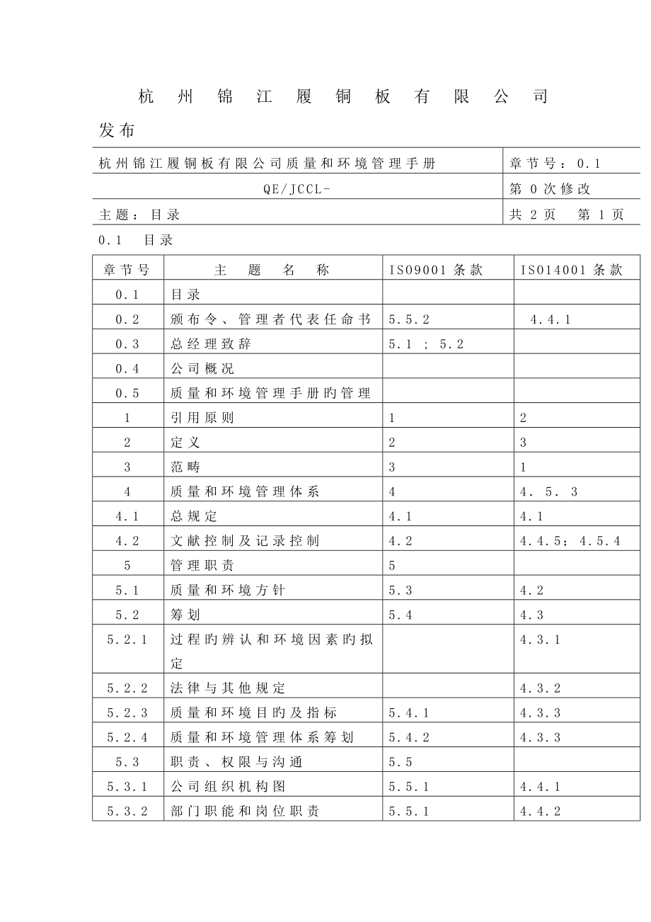 质量认证环境管理标准手册_第2页