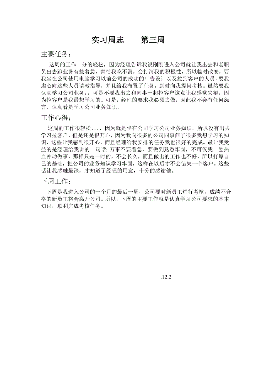 广告公司实习周志_第3页