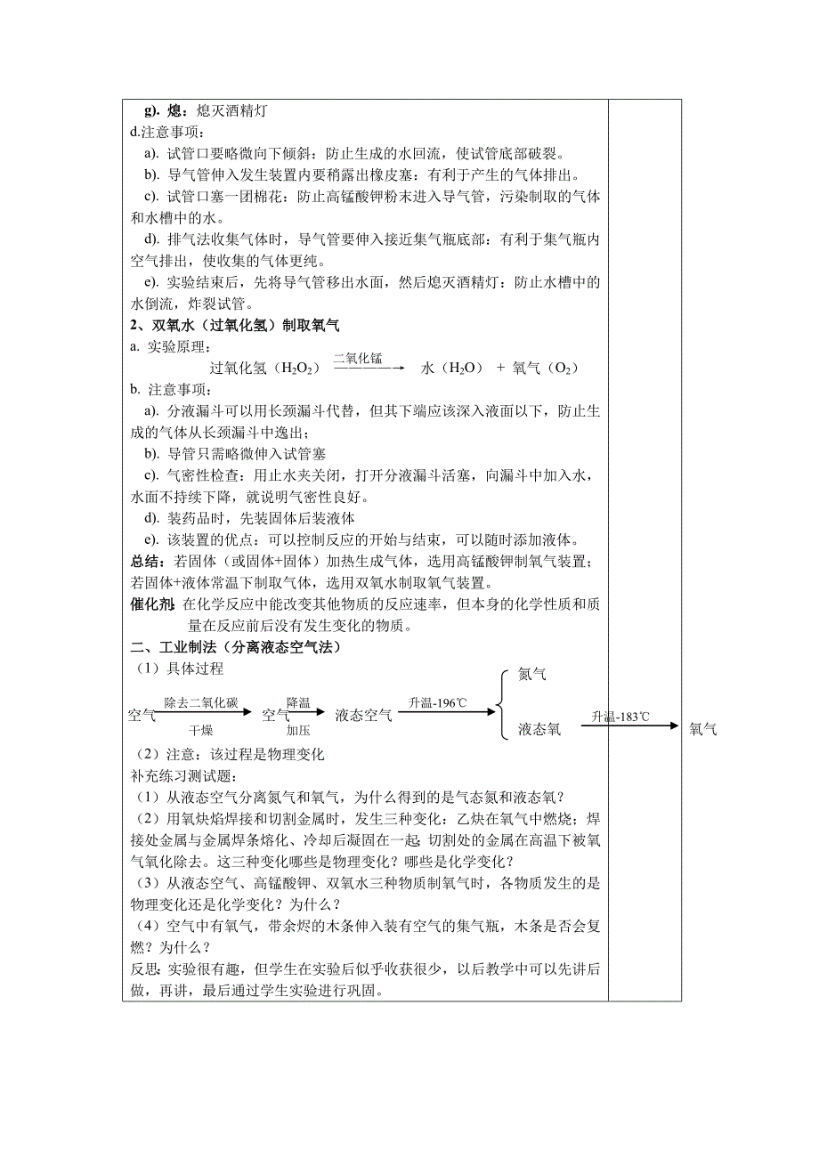 制取氧气教案_第2页