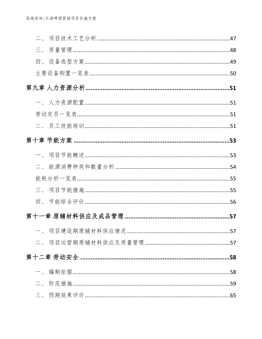 北海啤酒营销项目实施方案_第3页