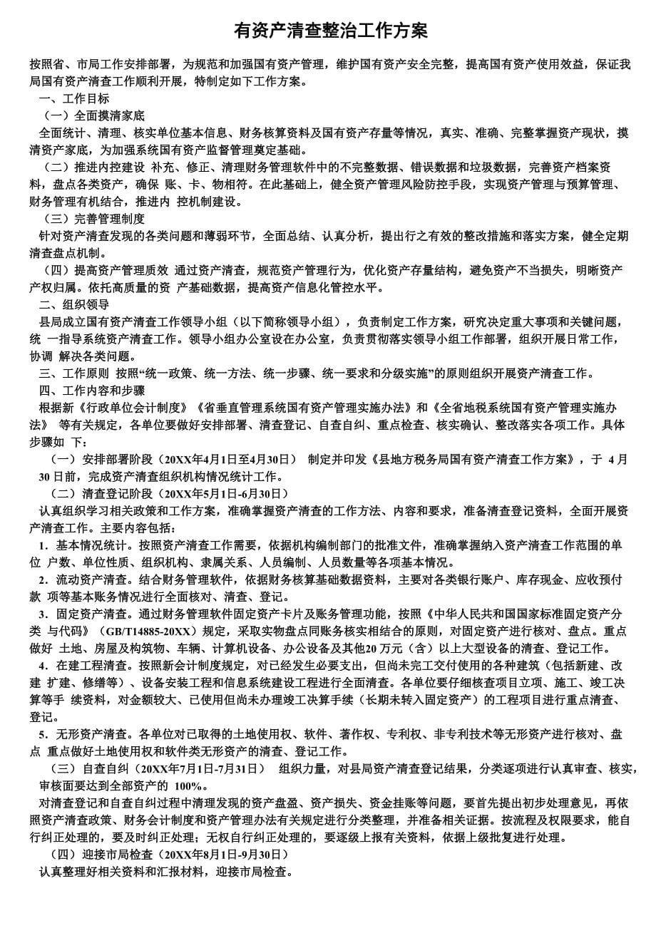 农村乱占耕地建房摸排整治方案_第5页