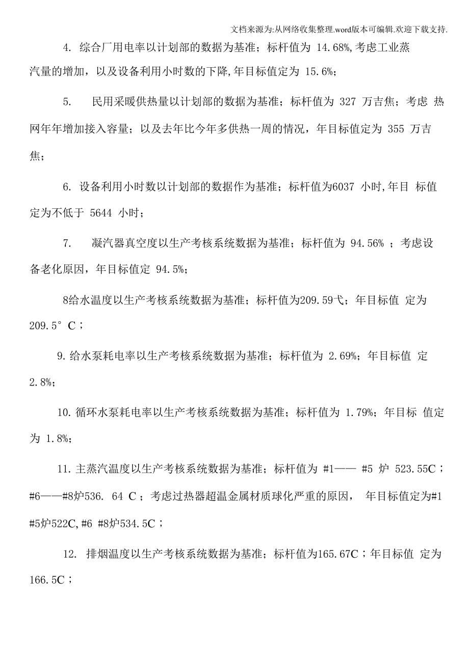 发电厂对标管理实施细则_第5页