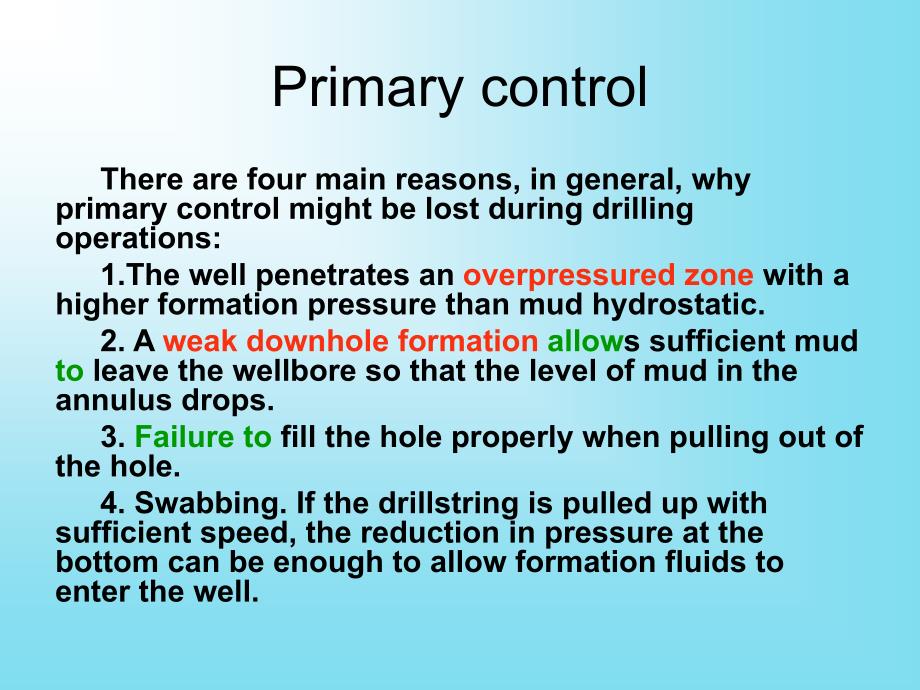 (海洋油气专业外语ppt课件)C-Well-Control_第3页