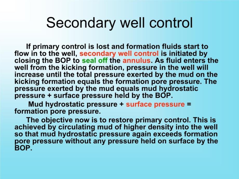 (海洋油气专业外语ppt课件)C-Well-Control_第4页