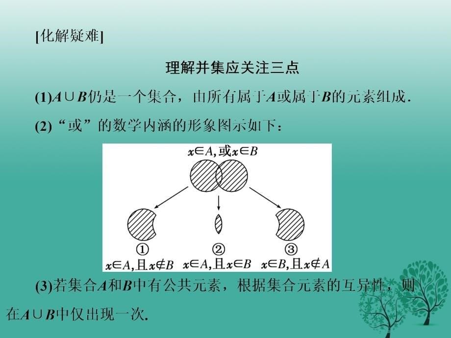 高中数学 113 第一课时 集合的并集、交集课件 新人教A版必修1._第5页