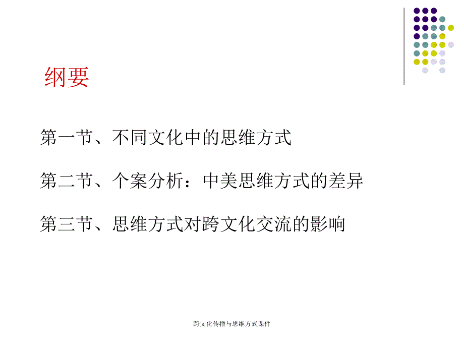 跨文化传播与思维方式课件_第3页