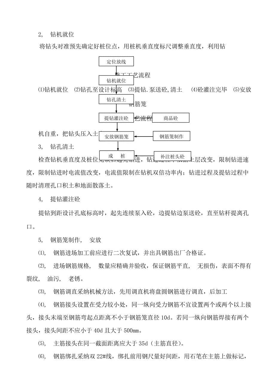 地下车库工程钻孔压灌超流态混凝土桩施工方案_第5页