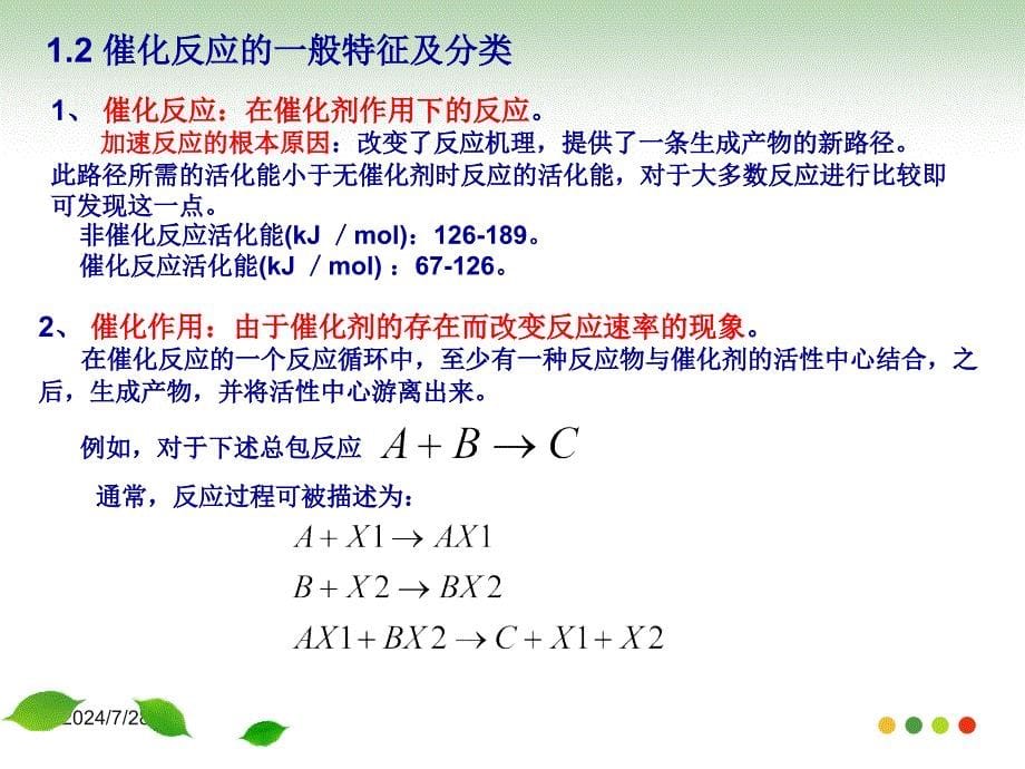 高等物理化学多相催化动力学_第5页