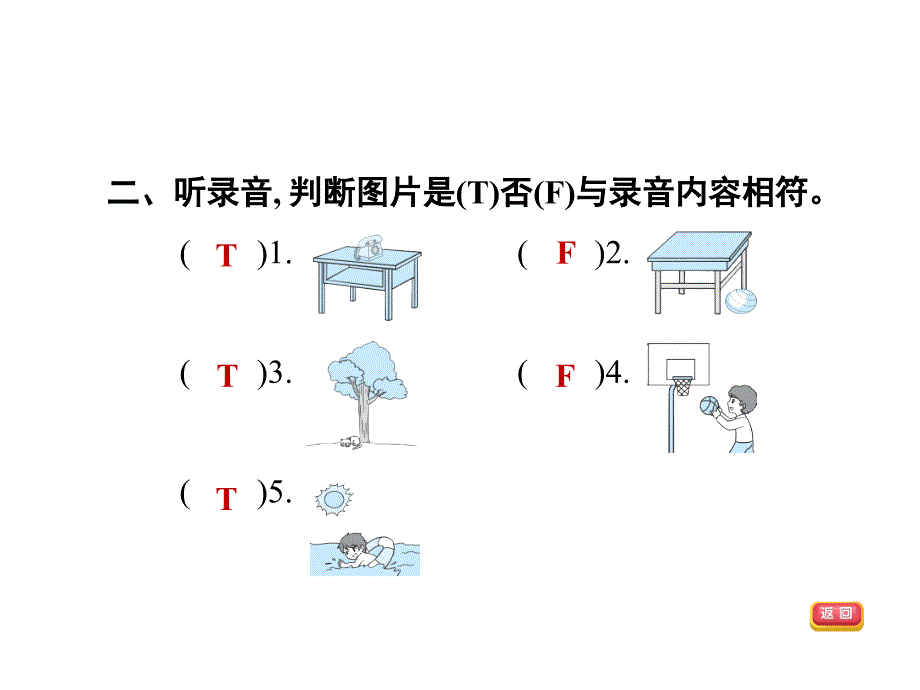 三年级下册英语习题课件Module8能力过关练外研版共18张PPT_第3页