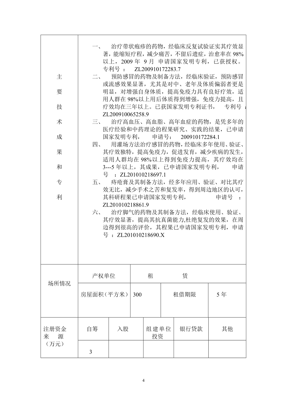 成立科技类民办非企业所需申报材料(0).doc_第4页