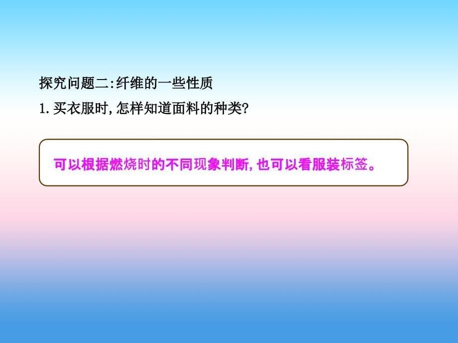 九年级化学下册第十二单元化学与生活课题有机合成材料第课时高效课堂课件新版新人教版_第5页