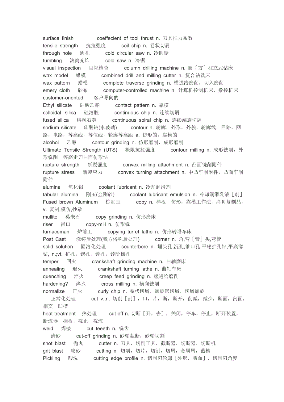 铸造专用词汇.doc_第3页