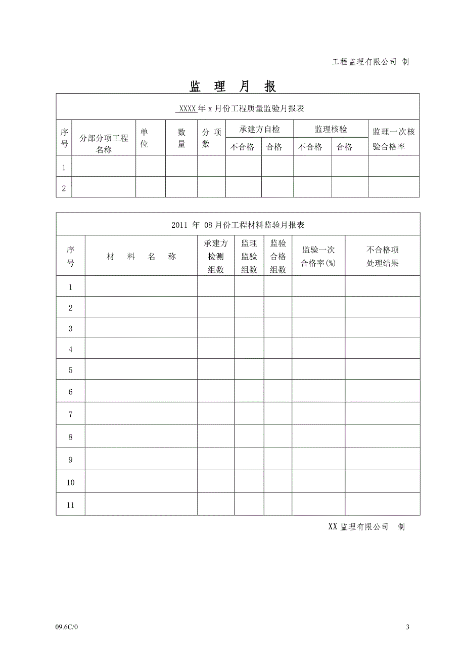 监理月报模版_第4页