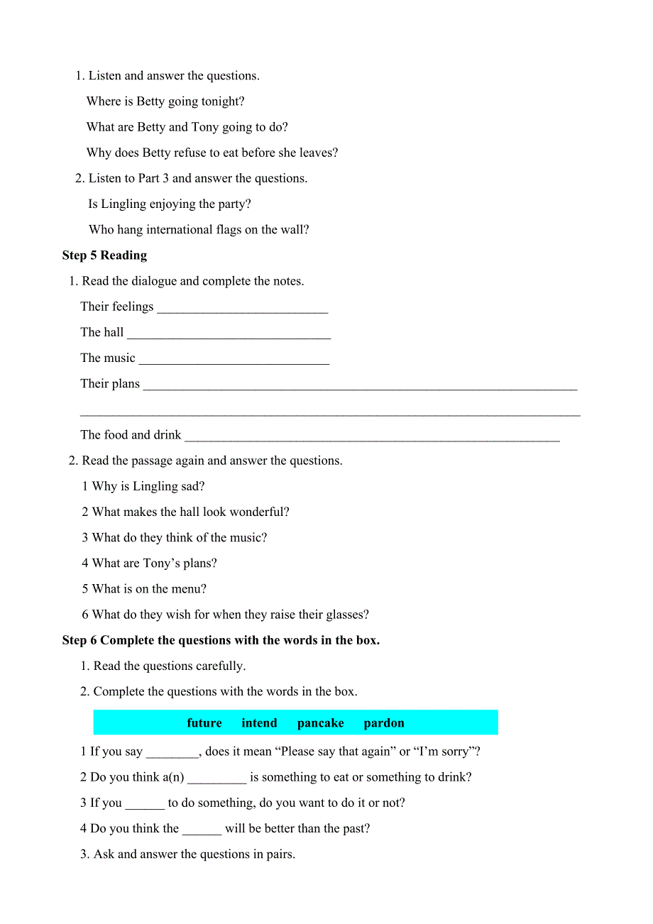 Module8Myfuturelife教案2_第3页