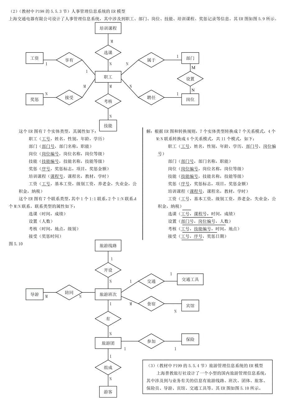 数据库ER模型答案_第5页