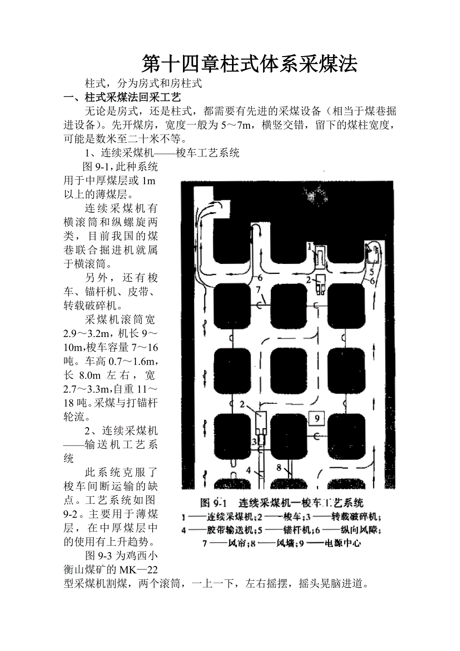 采矿课件柱式采煤展望水力采煤_第1页