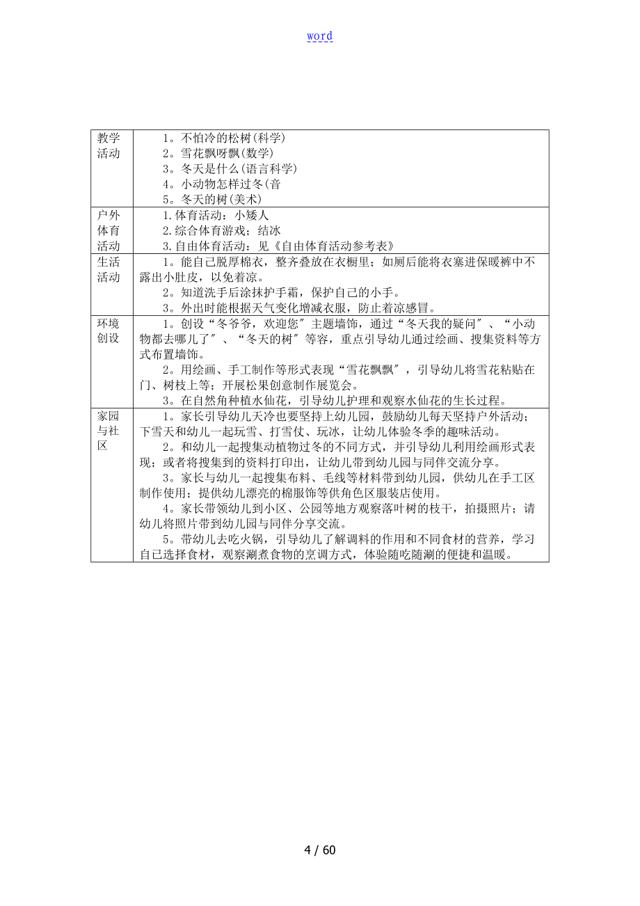 主题五 冬天欢乐多_第4页