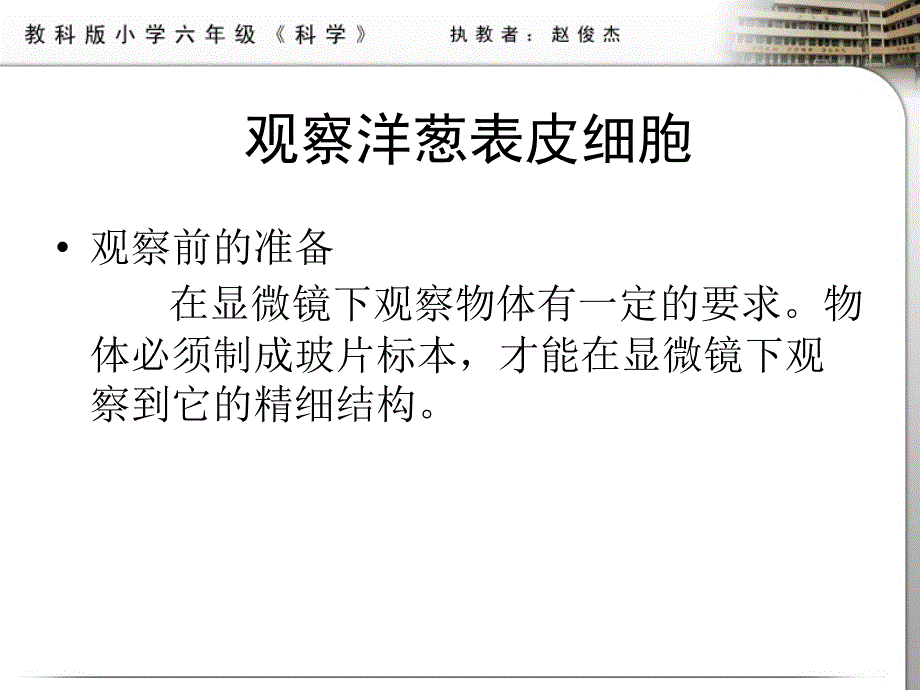 1-5用显微镜观察身边的生命世界(一)_第4页