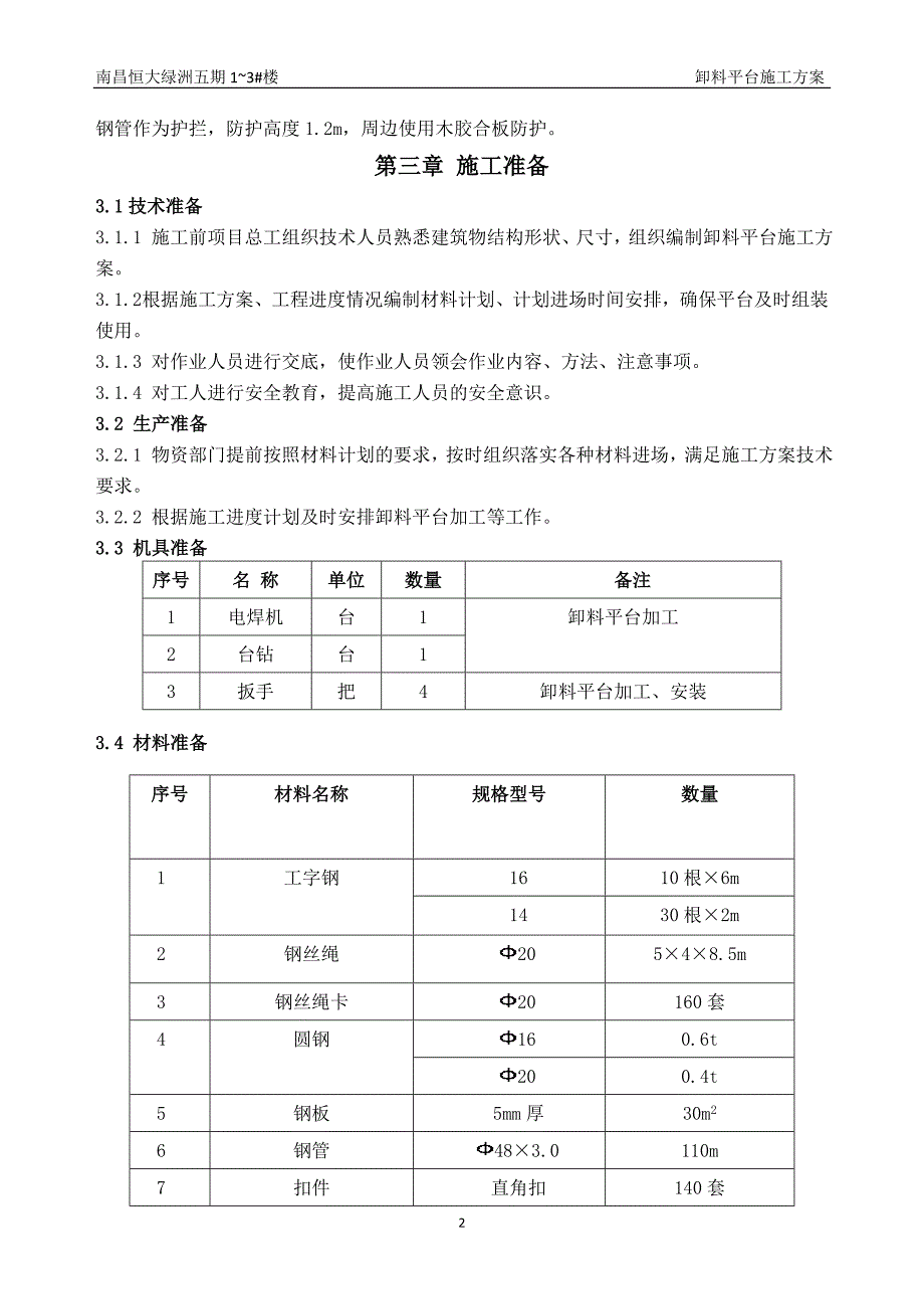 南昌恒大绿洲五期1~3#楼卸料平台施工方案.doc_第4页