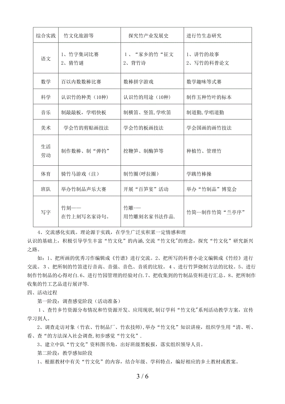 绍兴“竹文化”综合实践案例_第3页