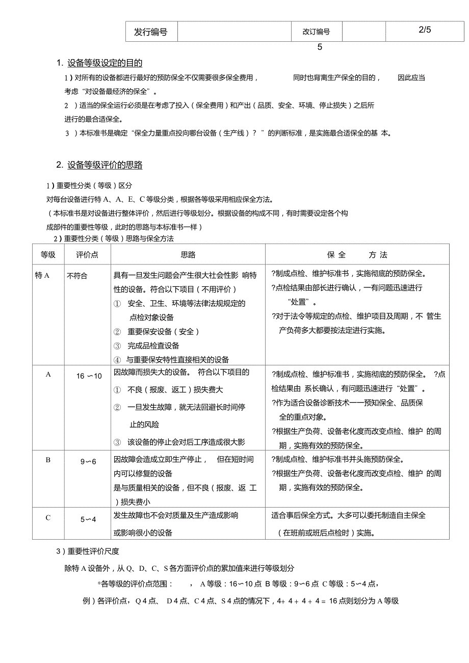 设备等级划分评价标准中文_第2页