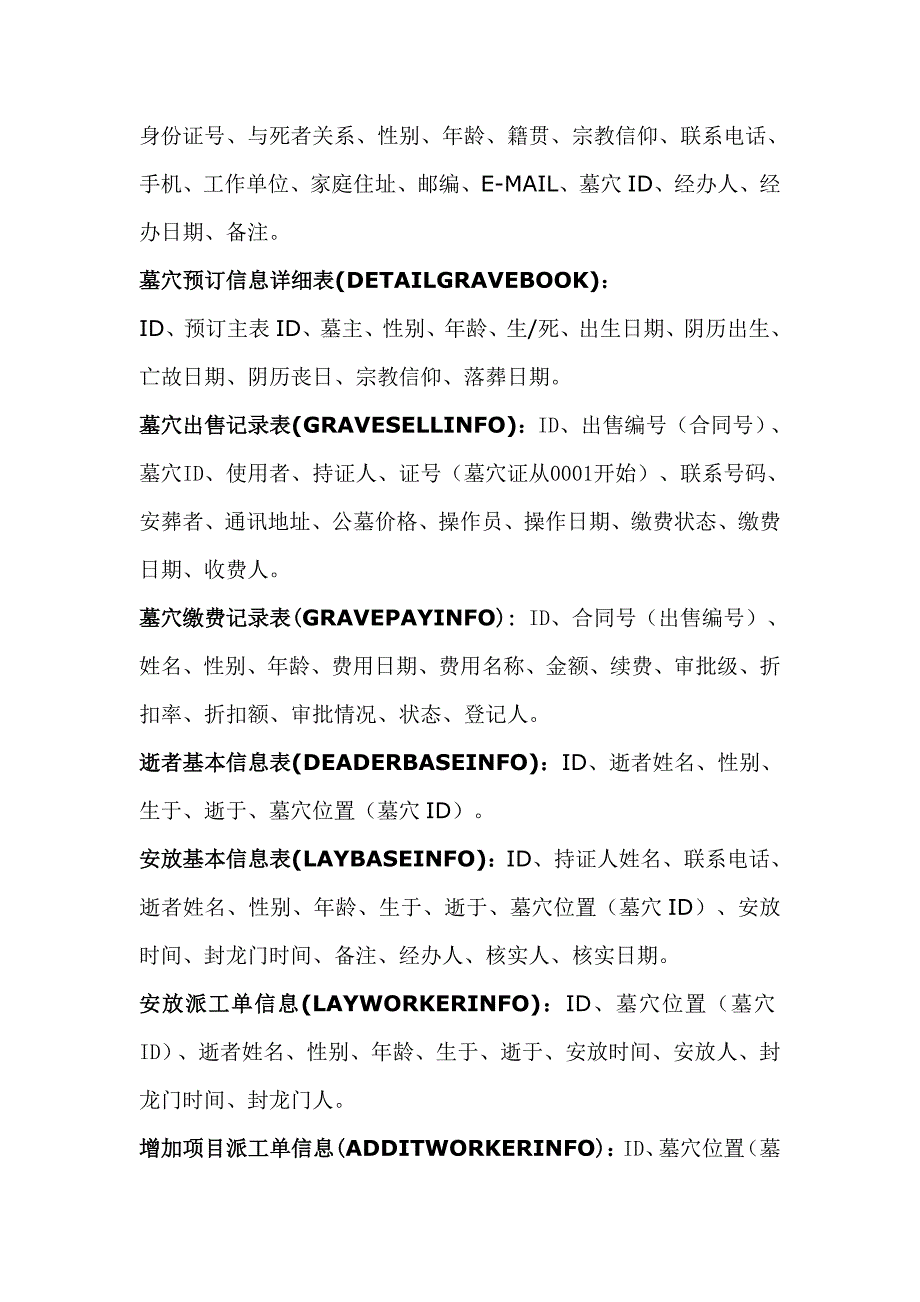 公墓管理系统设计方案_第4页