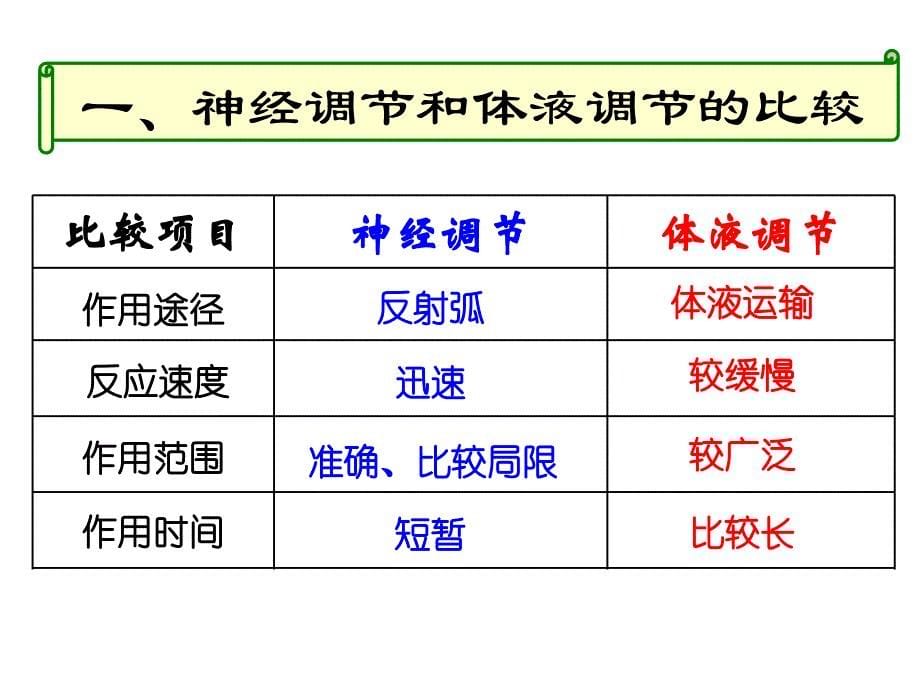 神经调节与体液调节的关系pptPPT课件_第5页