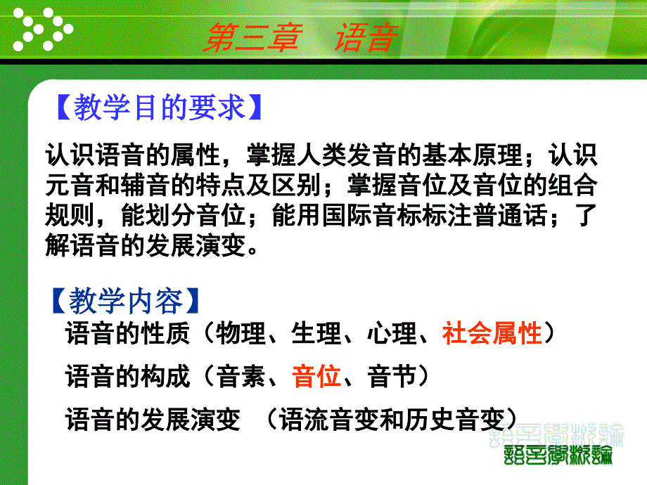 汉语言文学专业语言学课件_第2页