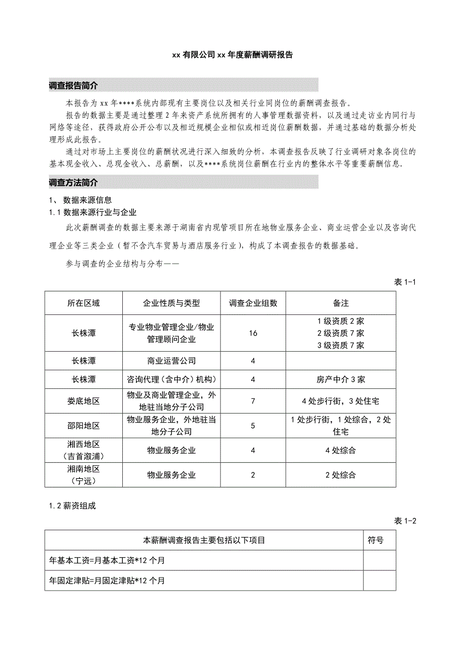 年度公司薪酬调查报告.doc_第1页