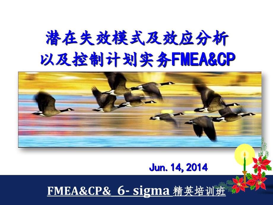 潜在失效模式及效应分析以及控制计划实务FMEA&amp;CP_第1页