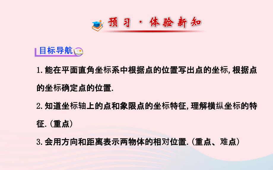 八年级数学下册 第3章 图形与坐标 3.1平面直角坐标系习题课件 （新版）湘教版_第2页