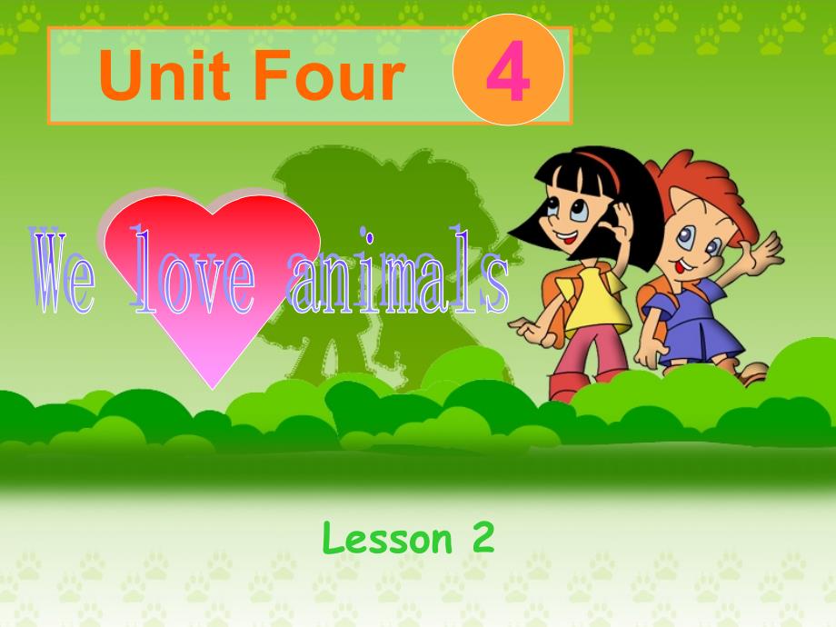 pep版小学英语三年级上册unit4weloveanimals课件lesson2unit4lesson2教育_第1页