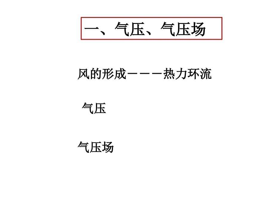 精品课程气象学课件ch5大气运动_第5页