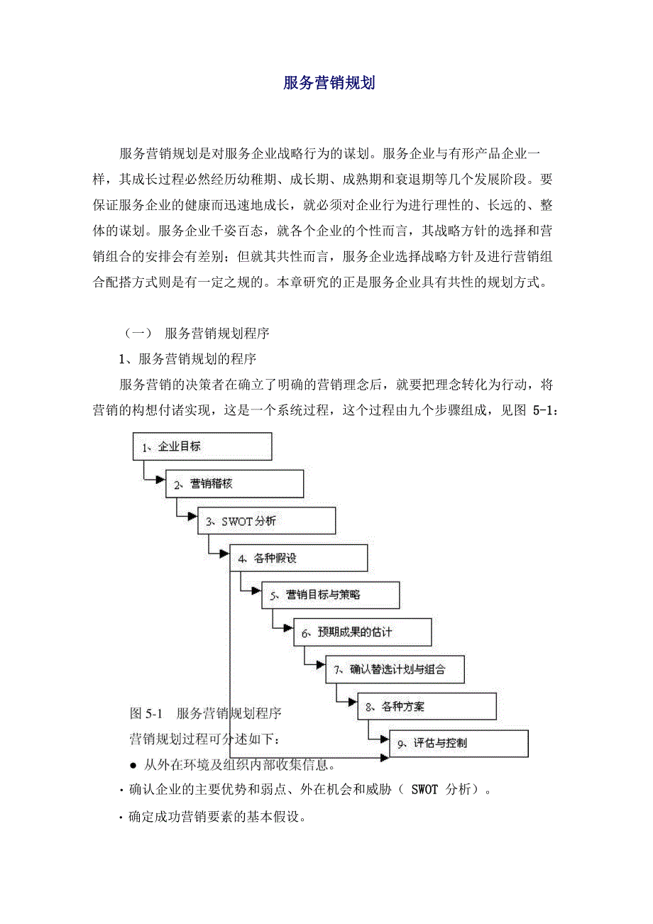 服务营销规划_第1页