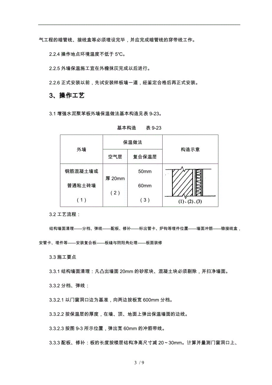 增强水泥聚苯复合板外墙内保温监理实施细则_第3页