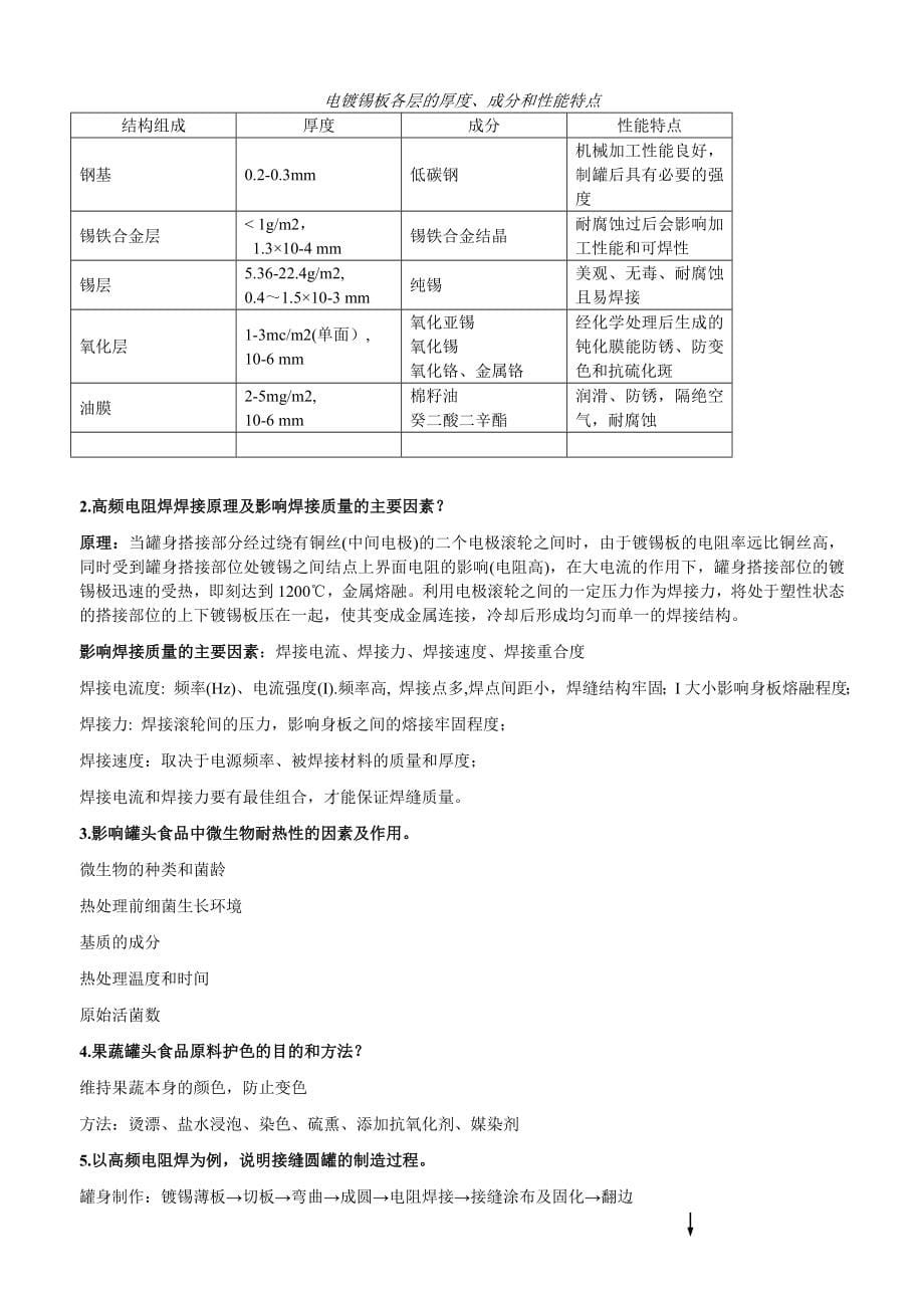 食品工艺学考试题库附答案_第5页