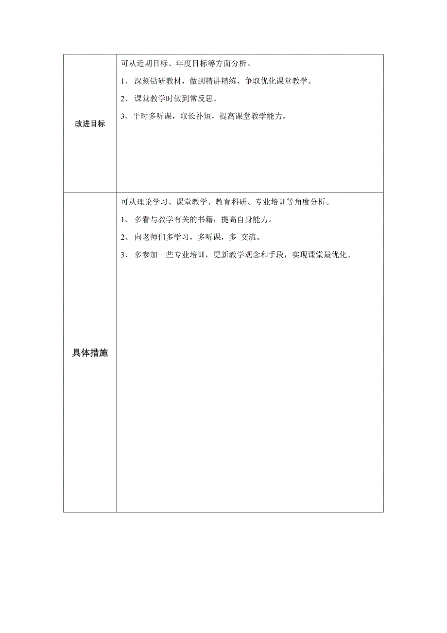 欧阳斌个人教学问题改进计划.doc_第2页