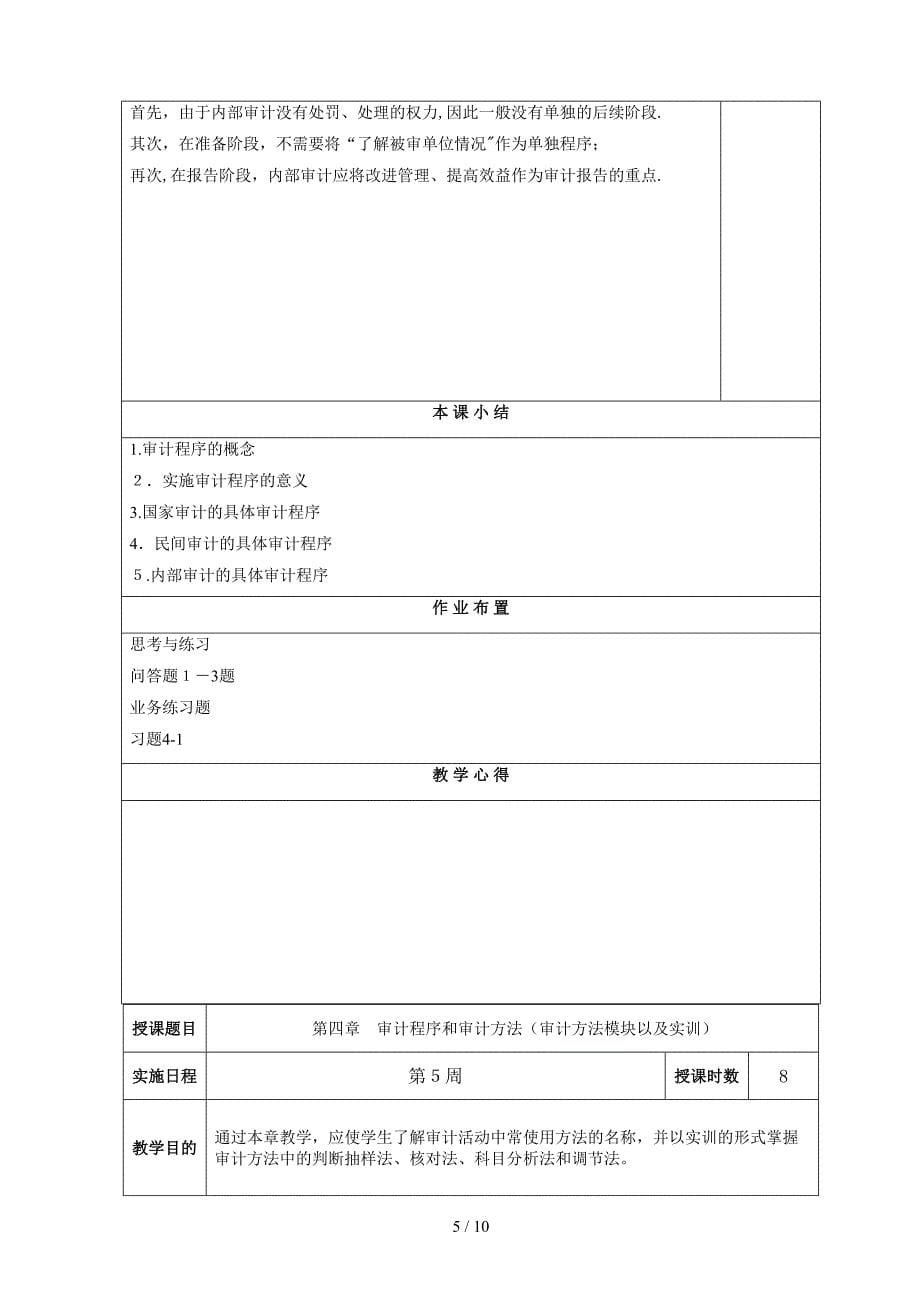 审计学教案第四章_第5页