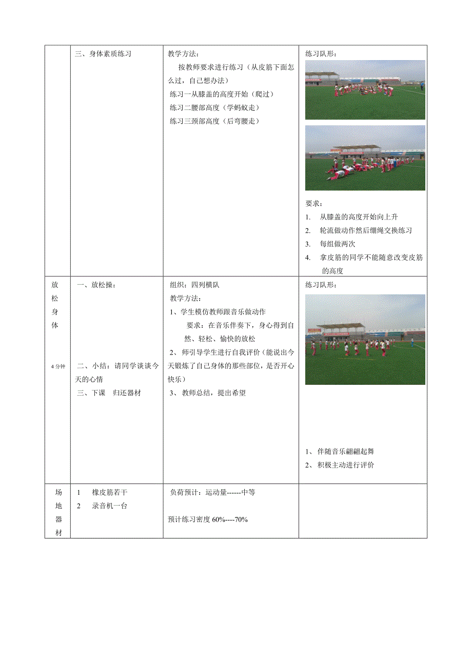 体育课教案《跳皮筋》_第4页