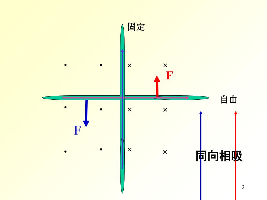 磁场方向确定电流方向根据左手定则确定受安培力的方向根据受_第3页