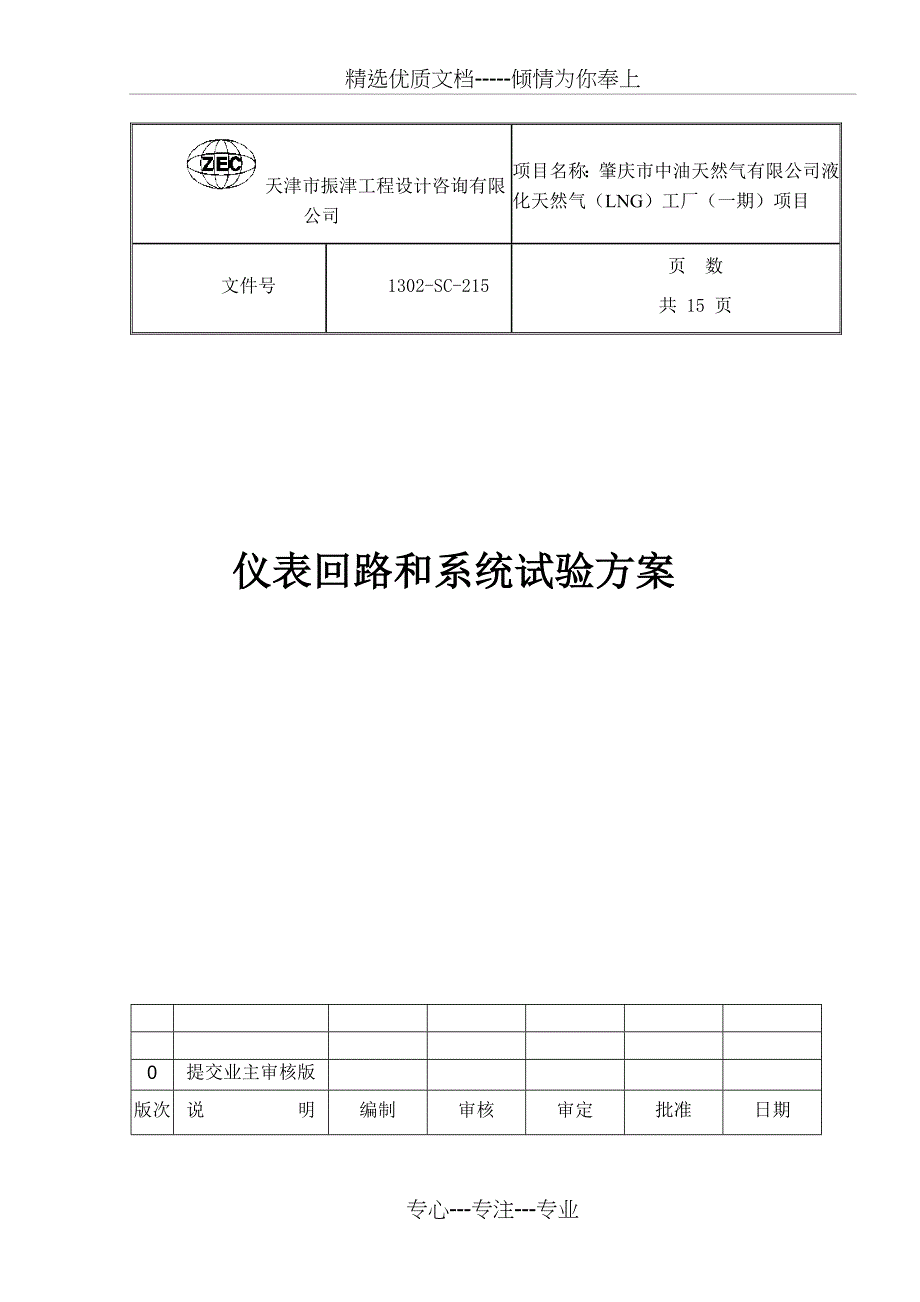 仪表回路和系统试验方案资料_第1页