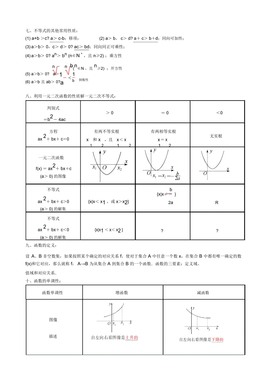 对口高考数学知识点总结_第2页